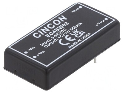 Convertor DC/DC 10W 9-36V la 15V 666mA foto