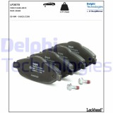 DELPHI LP2070 set placute frana,frana disc