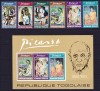 DB1 Pictura Comemorare Picasso 1974 Togo 6 v. + SS MNH, Nestampilat