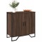 Gossi dulap, stejar maro, 78x35,5x74,5 cm, lemn prelucrat