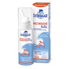 Spray Nazal, Sterimar Bebe, Blocked, Hypertonic, Curatare Eficienta in Cazul Racelii si Rinofaringit