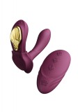 Vibrator Wearable Aya, Remote&amp;Bluetooth Control, 8 Moduri Vibratii, Fixare Magnetica, Silicon, USB, Mov