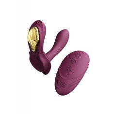 Vibrator Wearable Aya, Remote&amp;Bluetooth Control, 8 Moduri Vibratii, Fixare Magnetica, Silicon, USB, Mov