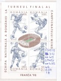 1998 Turneul final al Camp. Mond. Franta&#039;98 Bl. 310 LP 1455 MNH Pret 1,9+1Lei
