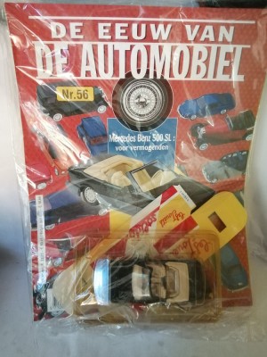 bnk jc Solido Hachette no 56 Mercedes Benz 500 SL - 1/43 foto