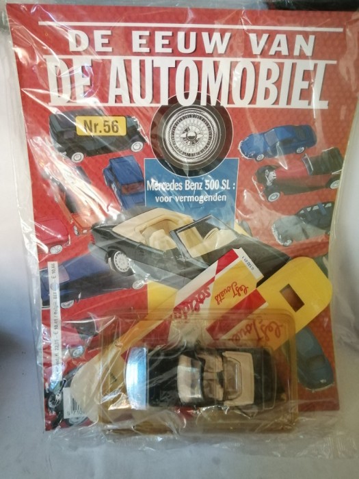 bnk jc Solido Hachette no 56 Mercedes Benz 500 SL - 1/43