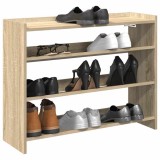 vidaXL Pantofar, stejar sonoma, 80x25x62 cm, lemn prelucrat