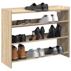 vidaXL Pantofar, stejar sonoma, 80x25x62 cm, lemn prelucrat