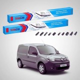 Cumpara ieftin Ștergătoare Renault Kangoo II Van 2 uși 2008-prezent | Set Față Flat Premium &ndash; TeamCar&reg;
