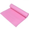 Saltea Gimnastica Fitness Yoga Pilates, 180x60x0.6 cm, Spuma, Roz