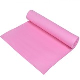 Saltea Gimnastica Fitness Yoga Pilates, Roz, 180x60x0.6 cm, Spuma