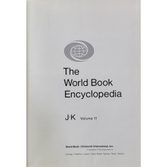 THE WORLD BOOK ENCYCLOPEDIA , VOLUMUL 11 - J- K , 1978