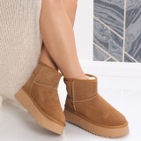 Cumpara ieftin Cizme Dama Imblanite Camel din Piele Naturala Intoarsa Gloya, 40