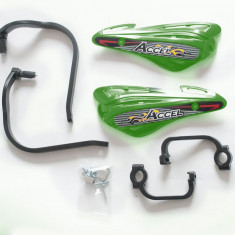 Set Handguard-uri Accel Aluminiu 22-28mm Verde