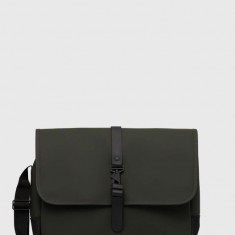 Rains geanta 14580 Messenger Bags culoarea verde