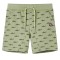 Pantaloni scurti pentru copii cu snur, kaki deschis, 140