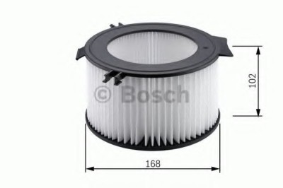 Filtru polen / aer habitaclu VW TRANSPORTER IV bus (70XB, 70XC, 7DB, 7DW, 7DK) (1990 - 2003) BOSCH 1 987 432 056 foto