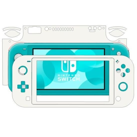 Folie Skin Compatibila cu Nintendo Switch Lite - ApcGsm Wraps Color White Matt