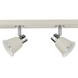 Corp de iluminat tip spot Fry 4 Light Bar Spotlight Cream Polished Chrome