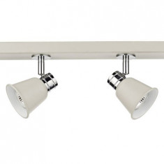 Corp de iluminat tip spot Fry 4 Light Bar Spotlight Cream Polished Chrome