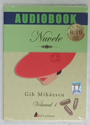 GIB MIHAESCU , NUVELE , VOLUMUL I , AUDIOBOOK , CD MP3 , 2016 foto