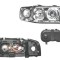 Far Audi A3 (8l), 01.2000-04.2003, fata, Dreapta, H1+H7+PY21W+W5W; manual/electric; fara motoras, DEPO