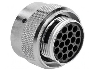 Conector circular RT360 mufă mamă 19 PIN IP67 foto