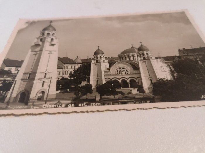 CARTE POSTALA VECHE - TIMISOARA - BISERICA , ANII 30