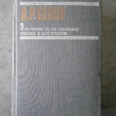 A. P. CEHOV - UN ROMAN CU UN CONTRABAS, FERICIREA SI ALTE POVESTIRI vol.3