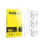 Set 1 Folie sticla de protectie pentru ecran + 3 folii pentru camera Niphabe pentru iPhone 11 - RESIGILAT