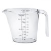 Cana de Măsurare, Plastic, Transparent, Capacitate 500 ml, Oem