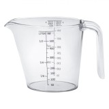 Cana de Măsurare, Plastic, Transparent, Capacitate 500 ml