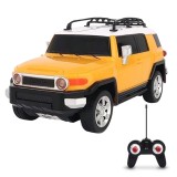 Cumpara ieftin Masina cu telecomanda, Suncon, Toyota FJ Cruiser 2007, 1:24, Galben