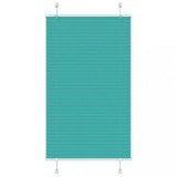 Cumpara ieftin Jaluzea plisată verde petrol 75x150 cm Lățime țesătură 74,4 cm
