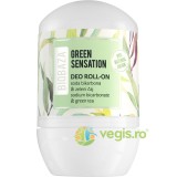 Deodorant Roll-On Natural pentru Femei cu Piatra de Alaun Green Sensation 20ml