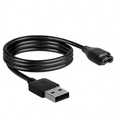 Cablu de incarcare USB pentru Garmin Vivoactive 3/Vivoactive 4/Fenix 5/Fenix 6, Negru, 40937.01 foto