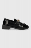 Answear Lab mocasini x colecția limitată SISTERHOOD femei, culoarea negru, cu toc plat