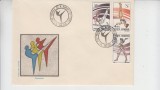 C12 - FDC Romania - Gimnastica - LP1254 - 1991, Romania de la 1950, Sport
