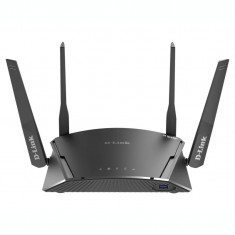 ROUTER D-LINK wireless 1900Mbps 4 porturi Gigabit antene interne Dual Band AC1900 (1300/600Mbps) 1xUSB3.0 &amp;amp;quot;DIR-1960&amp;amp;quot; (include timbru verde 1 foto