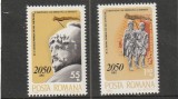ROMANIA 1980 LP 1003 2050 ANI STAT DAC CENTRALIZAT BUREBISTA SERIE MNH NESTAMP, Nestampilat