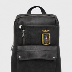 Aeronautica Militare rucsac barbati, culoarea gri, mare, neted