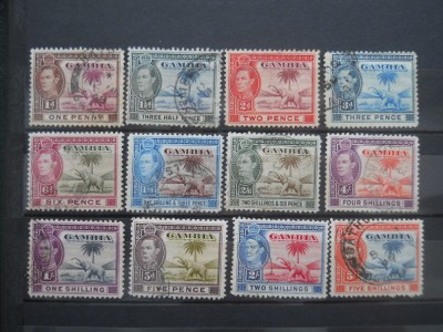 GAMBIA GEORGE VI foto