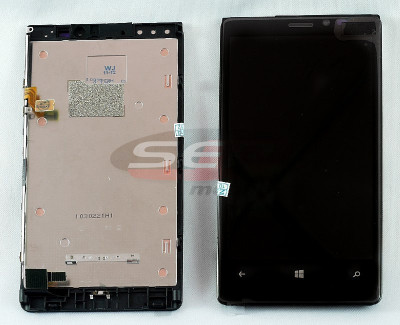 LCD+Touchscreen cu Rama Nokia Lumia 920 BLACK foto
