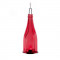 Lampa cu led, decor sticla, Home GB 23/RD, rosie, 8 x 23 cm, lant pentru agatat Mania Tools