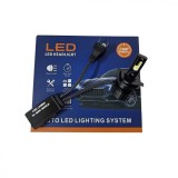 Cumpara ieftin Set 2 becuri LED H4 V88S, Canbus, 380W, 6000K, 18000 lm