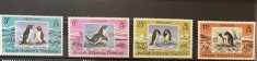 PC338 - Teritoriul Antarctic Britanic (BAT) 1979 Fauna Antarctica/ Pinguini, serie MNH, 4v
