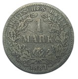 Germania, 1 Mark 1881 E.