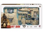 Set de joaca recuzita militar cu vesta si binoclu