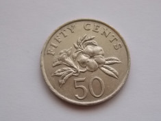 50 CENTS 1985 SINGAPORE foto