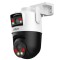 Camera Speed Dome IP Wi-Fi, Dahua IPC-P3D-3F-PV, 3+3MP, Iluminare duala 50m, alarma, audio bidirectional, slot card microSD, rotire si inclinare prin